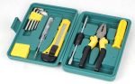 7-Piece Hand Tool Kit - Basic Household Tool Set with Storage Box for , Home Repairs, and Car Maintenance - Durable and Portable