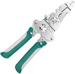 Wire Stripper Pliers Cable Cutter Multifunction for Stripping Cutting Shearing Crimping Wires Cable