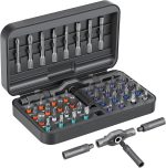 42 in 1 Magnetic Screwdriver Set, Steel Material Precision Screwdriver Kit, Magnetic Bit Set for Eyeglass Watch Repair,  Hand Tool Set for Home  Projects